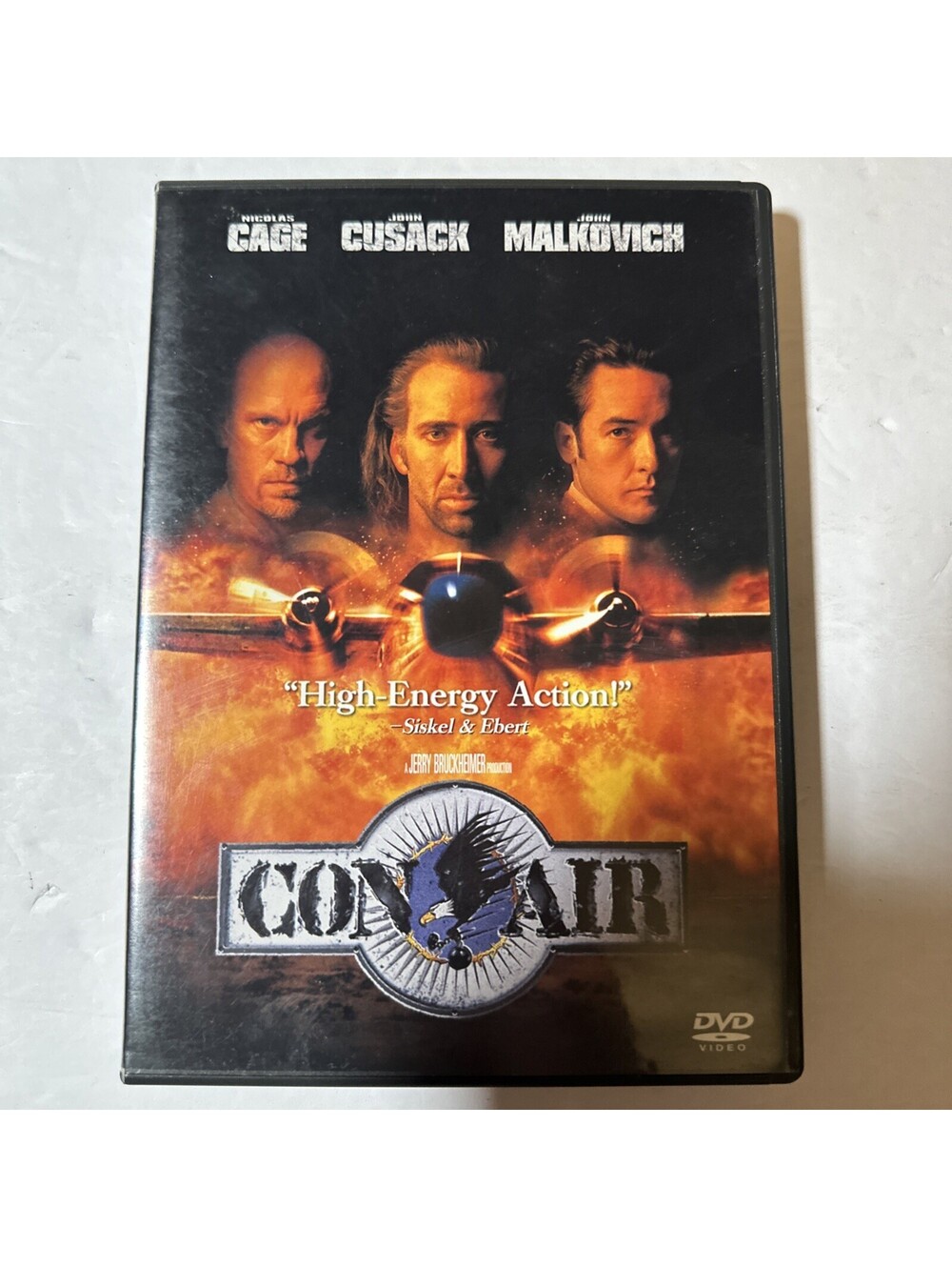 Con Air (DVD, 1997) Slim DVD Case